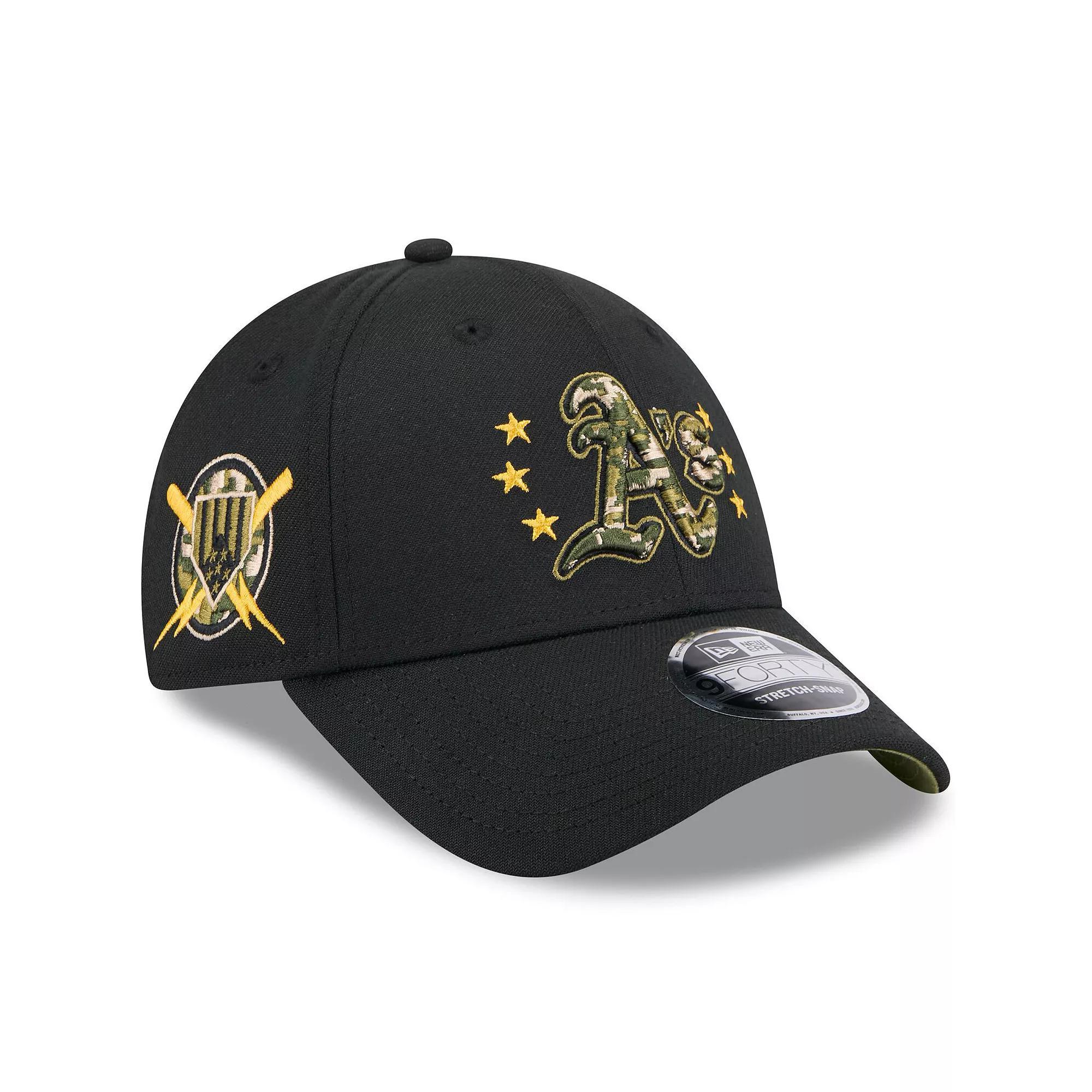 Mens New Era Oakland Athletics 2024 Armed Forces Day 9FORTY Adjustable Hat Product Image