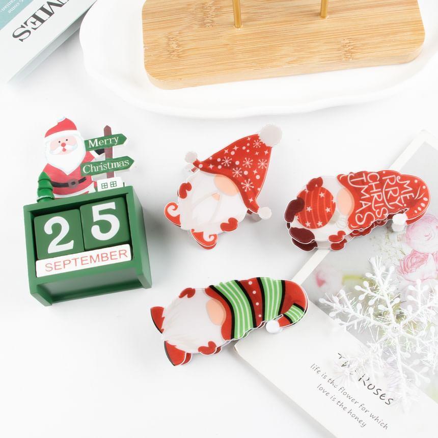 Christmas PVC Hair Clips (Various Designs) Product Image