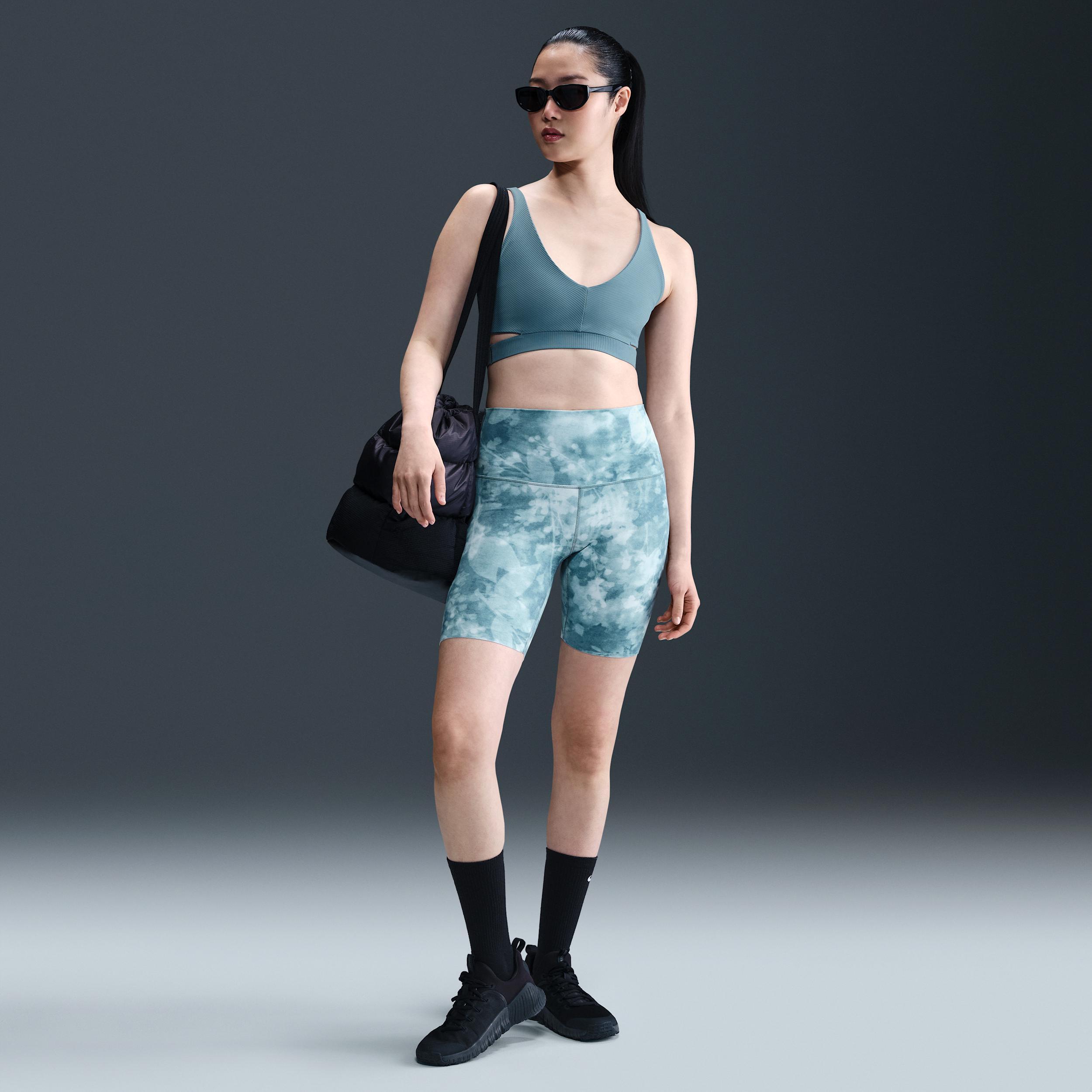 Nike Women's Zenvy Rib Light-Support Padded Sports Bra Product Image