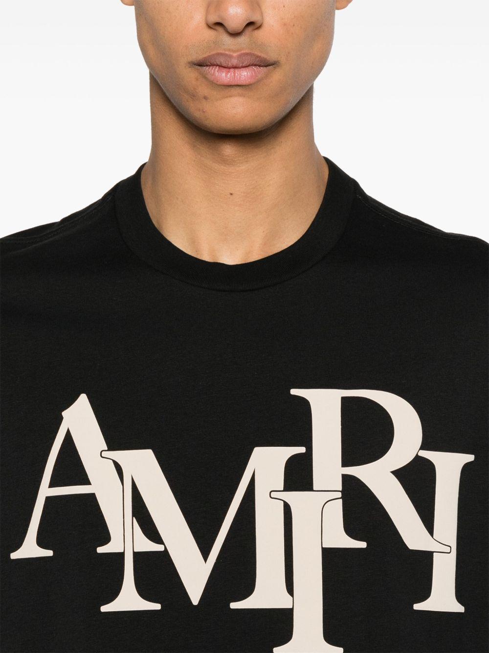 logo-print cotton T-shirt Product Image