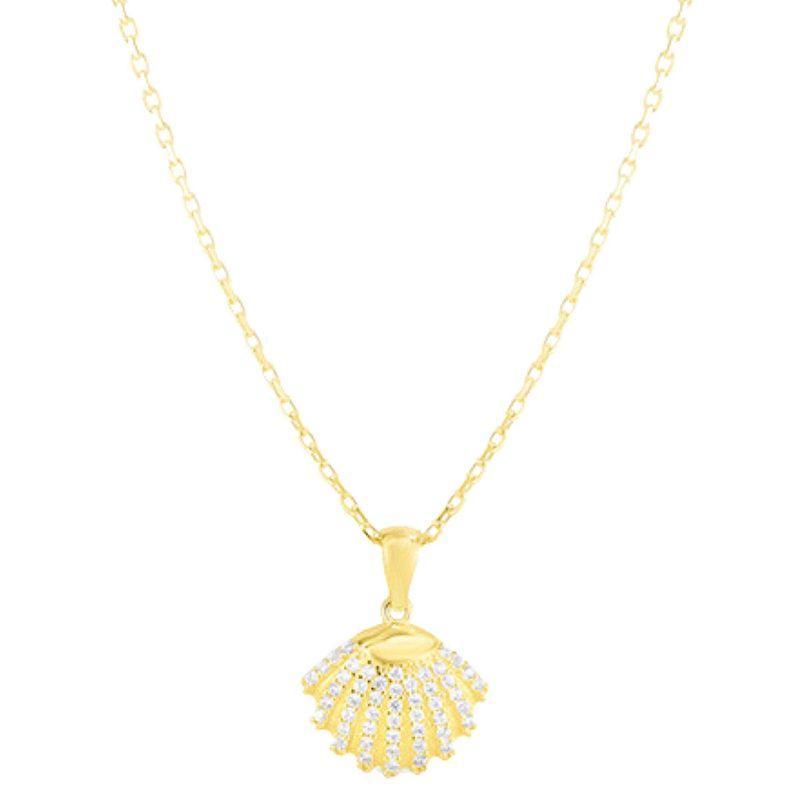 Milanesi And Co 18K Gold Plated Sterling Silver Paperclip Chain Necklace, 24 Product Image