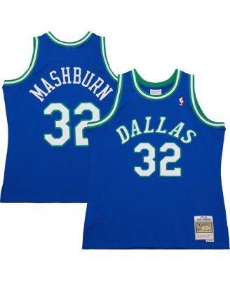 Men's Mitchell & Ness Jamal Mashburn Royal Dallas Mavericks Hardwood Classics Swingman Jersey, Size: Small, Blue Product Image