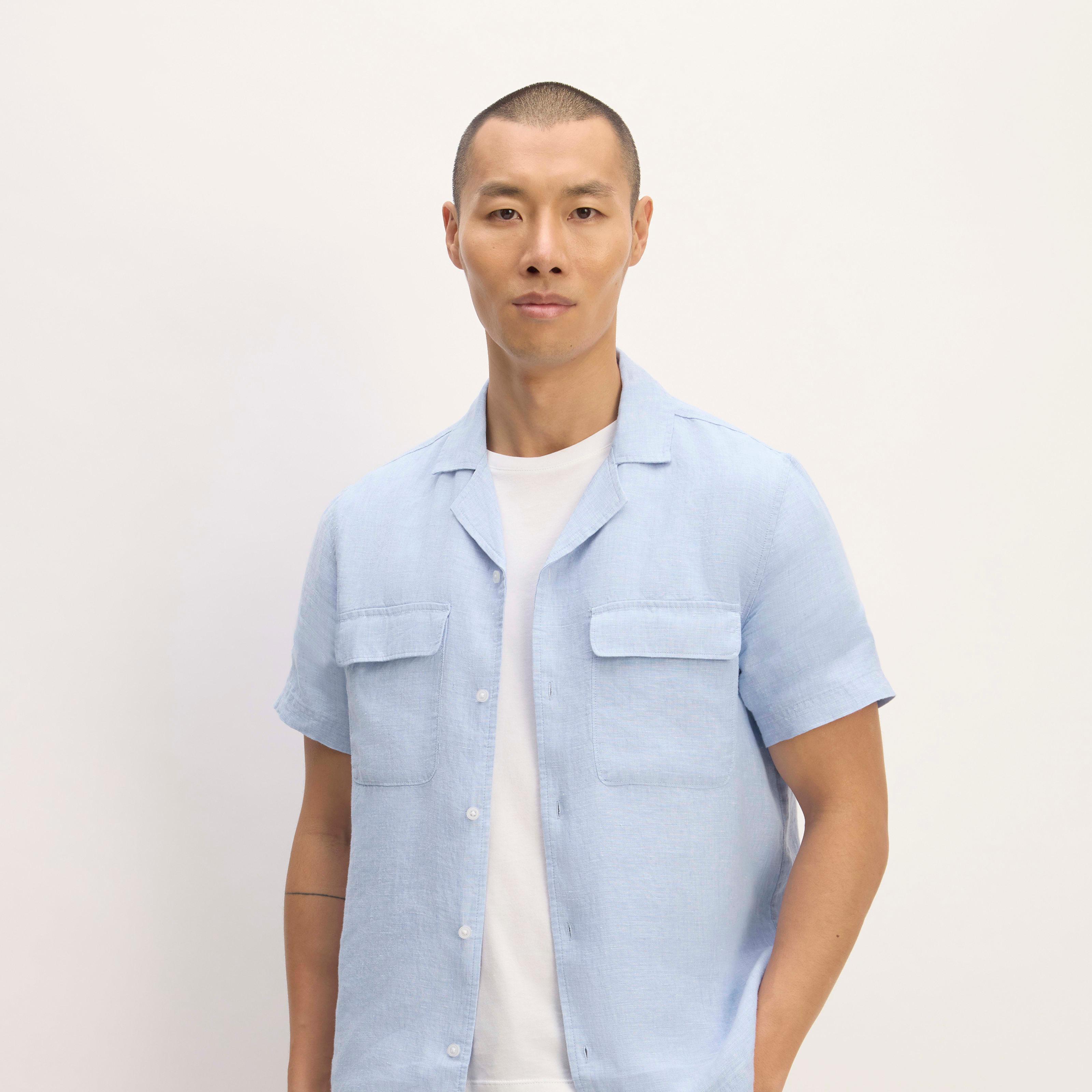 The Resort Shirt in Linen Product Image