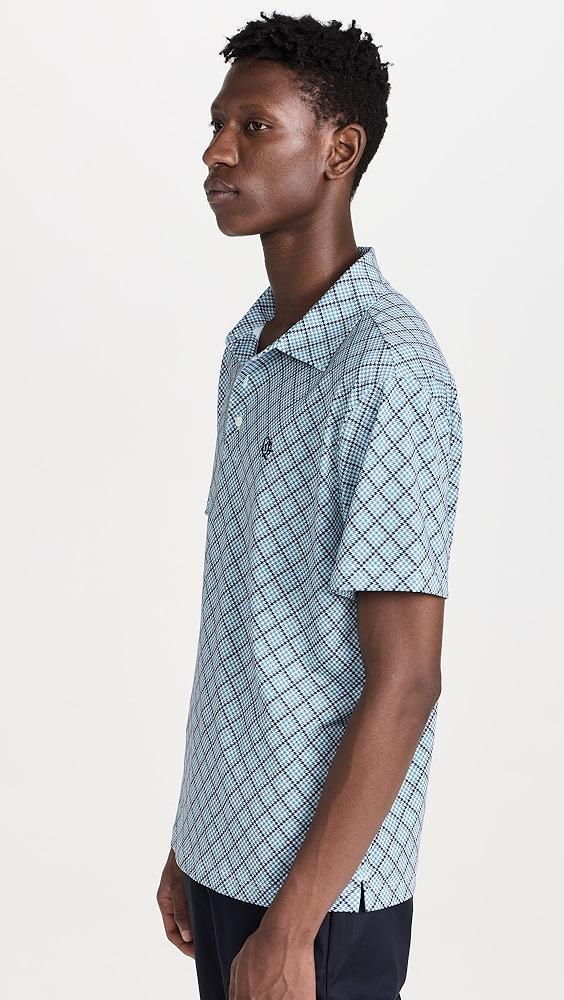 Quiet Golf Monogram Houndstooth Polo | Shopbop Product Image