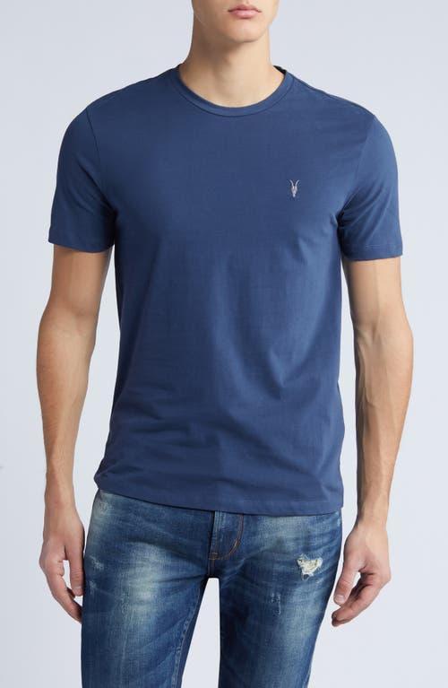 AllSaints Brace Short Sleeve Crew (Smokey Grey) Men's Clothing Product Image