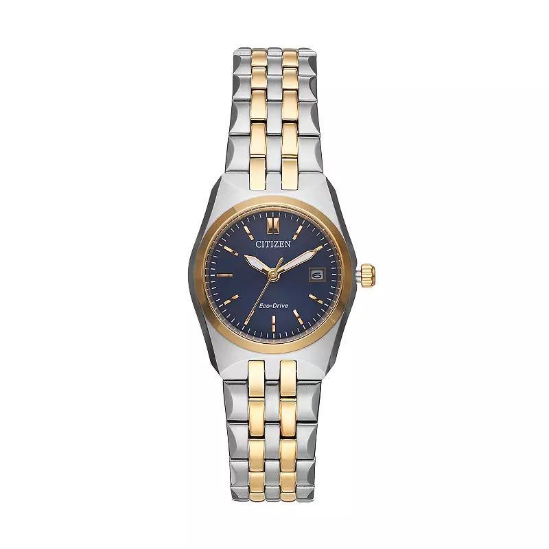 Citizen Eco-Drive Womens Corso Two Tone Stainless Steel Watch - EW2294-53L Product Image