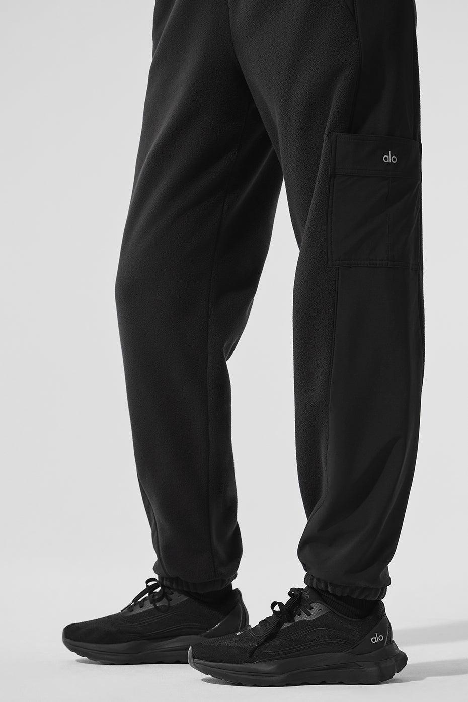 Polar Fleece Wintry Mix Pant - Black Product Image