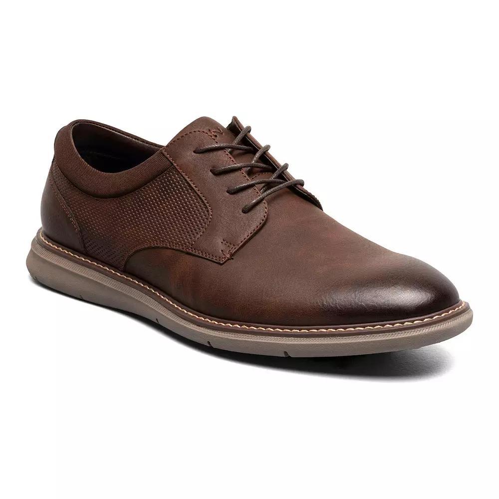 Nunn Bush® Chase Men's Plain Toe Oxford Shoes, Size: 13, Brown Product Image