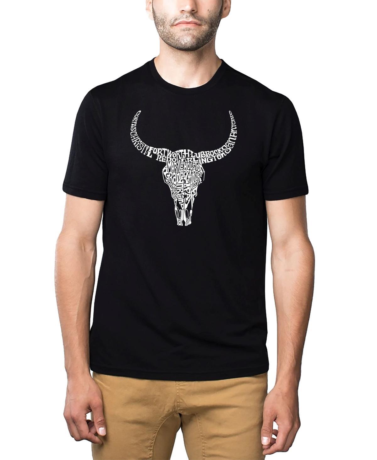 La Pop Art Butterfly - Mens Premium Blend Word Art T-Shirt Product Image