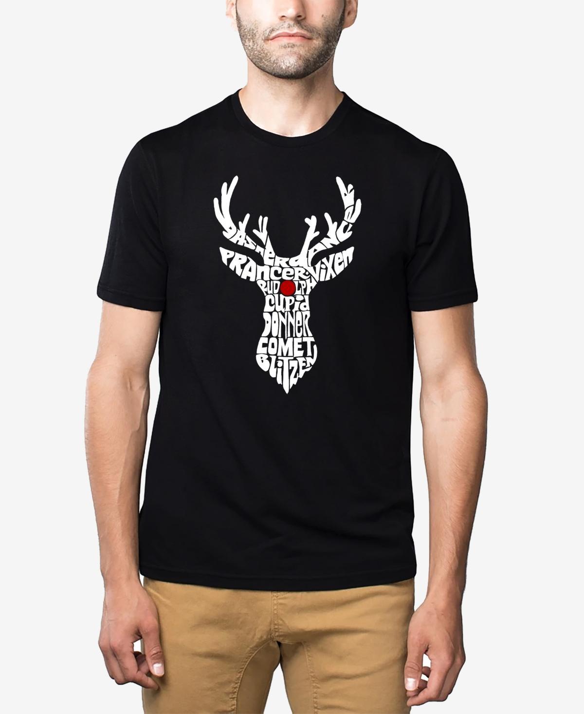 La Pop Art Mens Premium Blend Word Art Holy Cow T-shirt Product Image
