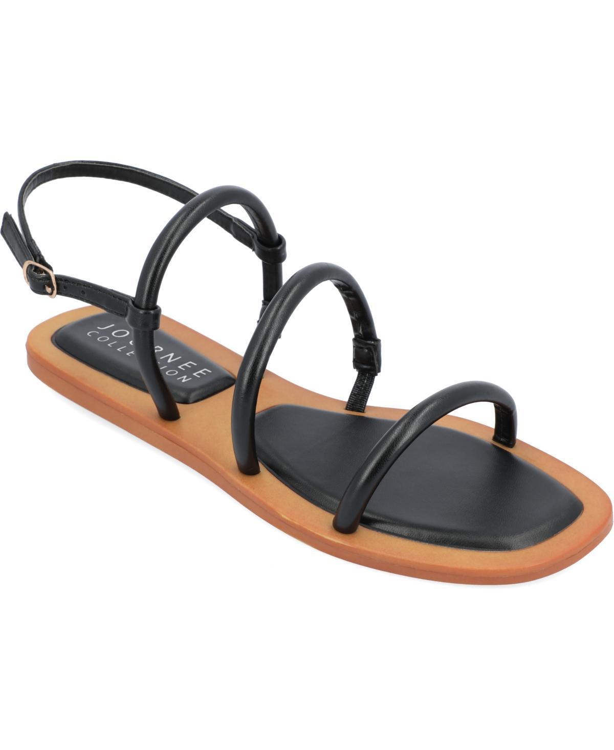 Journee Collection Womens Karrio Multi-Strap Sandals Product Image