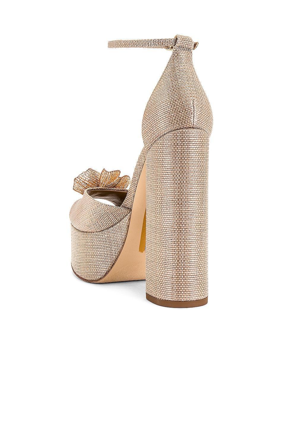 Sam Edelman Womens Kori Flora High Heel Platform Sandals Product Image