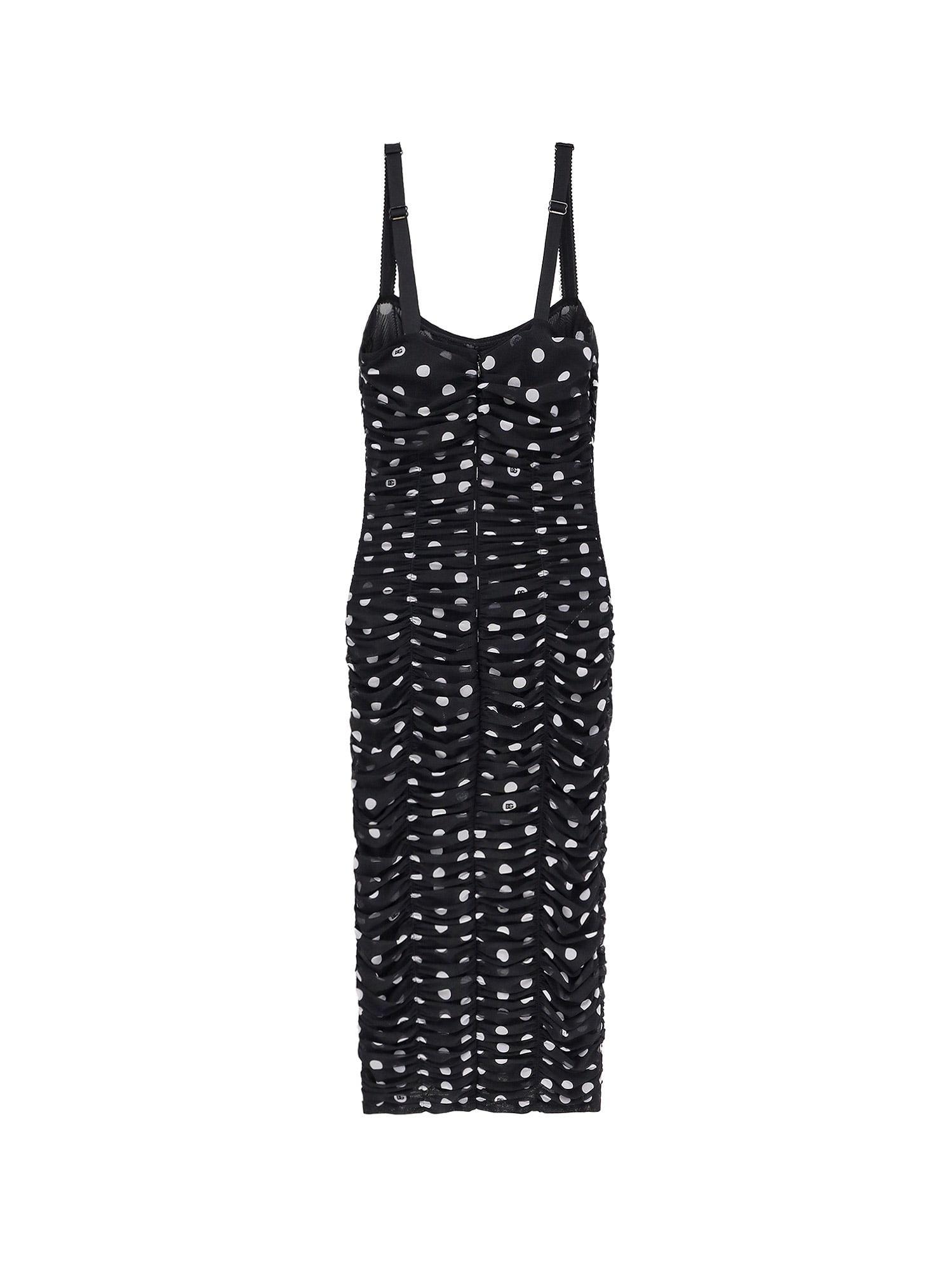 DOLCE & GABBANA Women Abito Mambo Italiano In Black Product Image