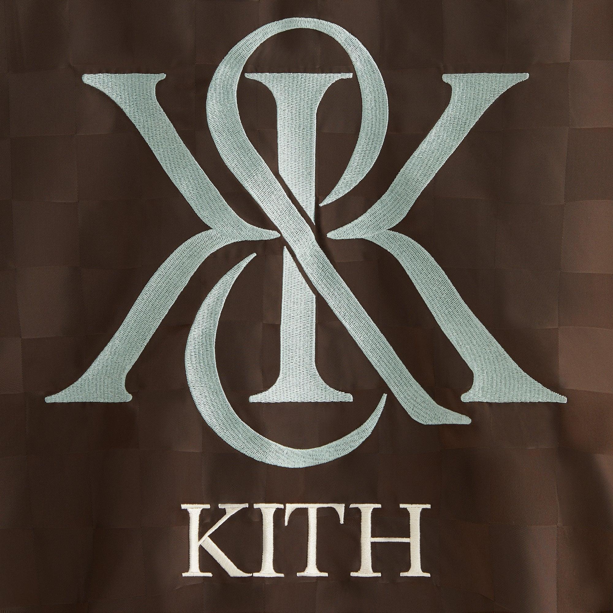 Kith Women Checkered Satin Dayton Combo Pullover - Derby Female Product Image
