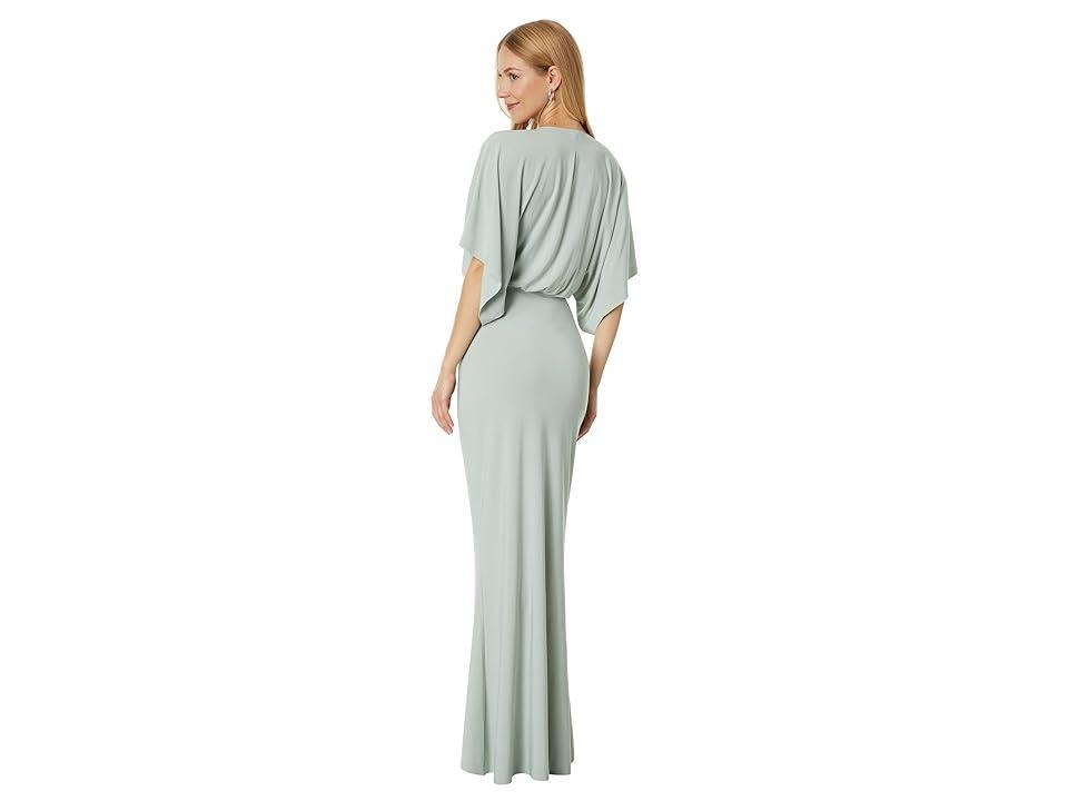 Norma Kamali Obie Gown in Sage Product Image