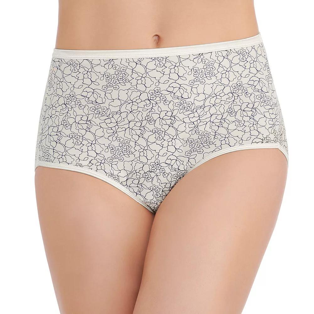 Women's Vanity Fair Lingerie® Illumination Brief Panty 13109, Tranquil Lace Print Product Image