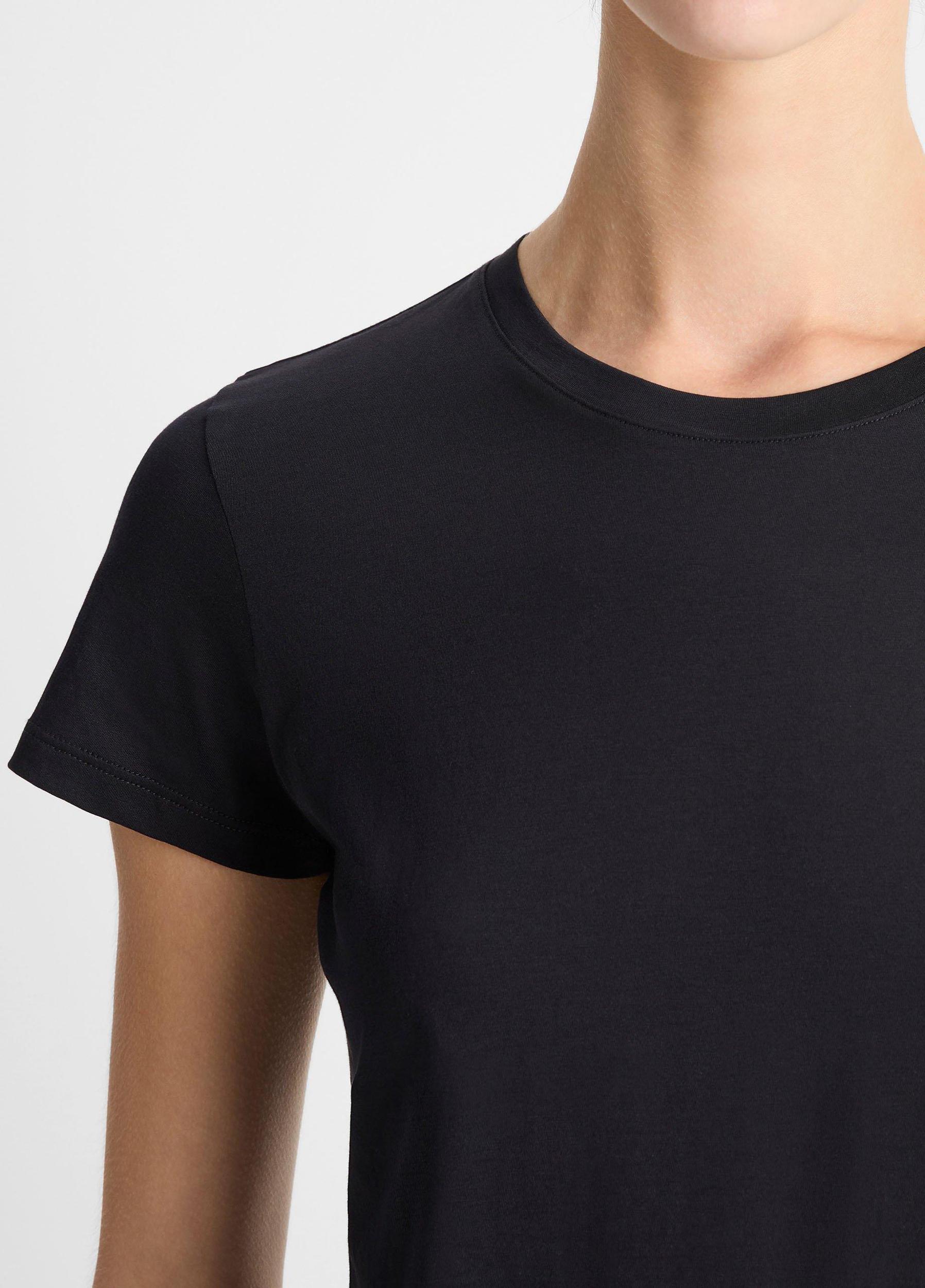 Womens Essential Pima Cotton Crew Neck T-Shirt Vince Product Image