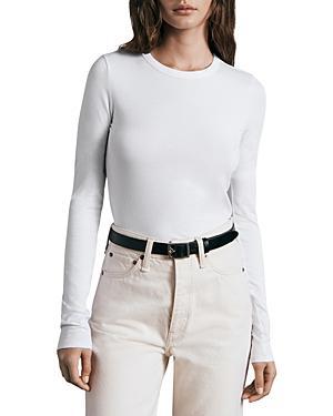 rag & bone Luca Slim Long Sleeve Tee Product Image