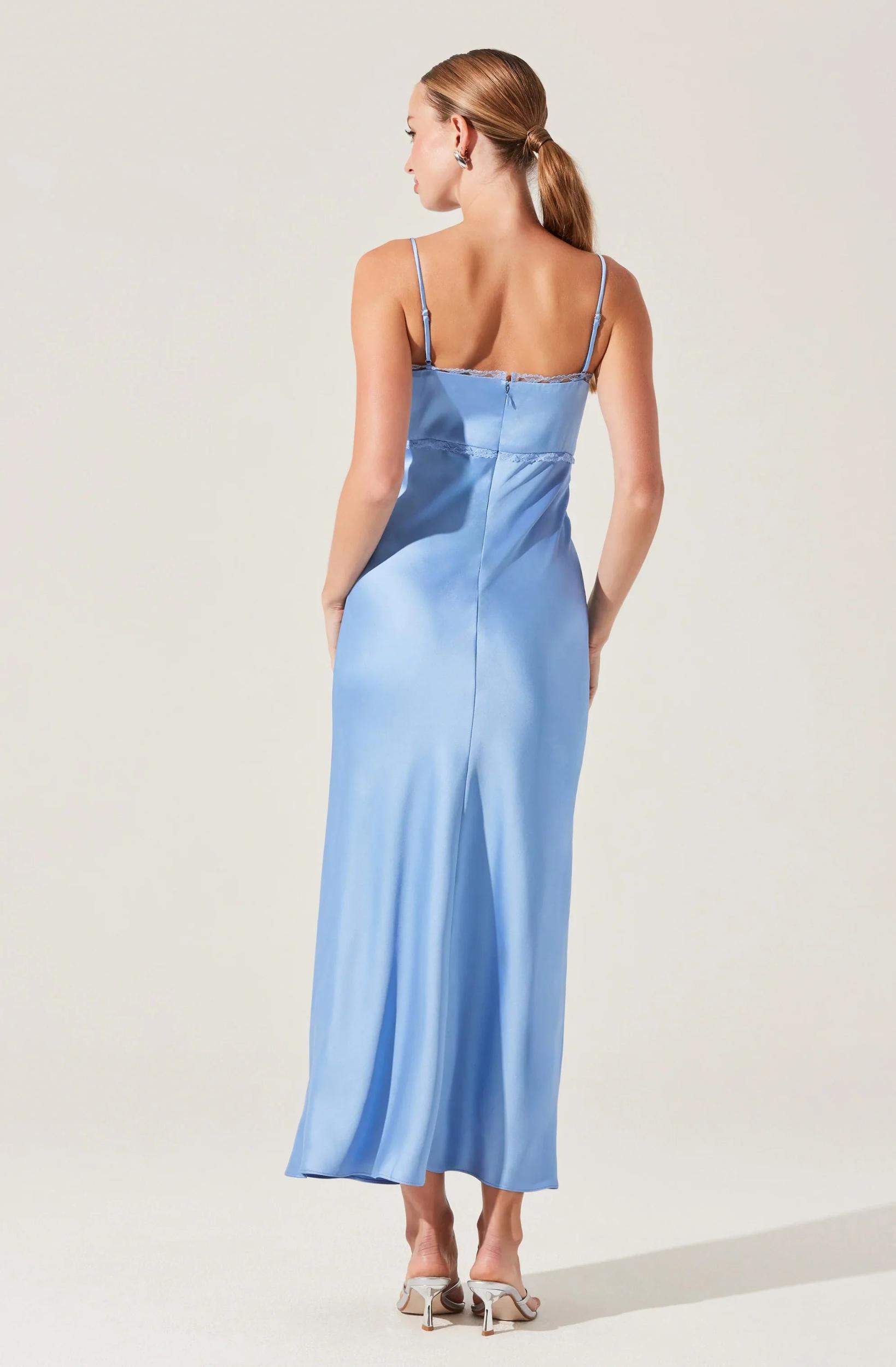 ASTR The Label | Florianne Dress | Blue Product Image
