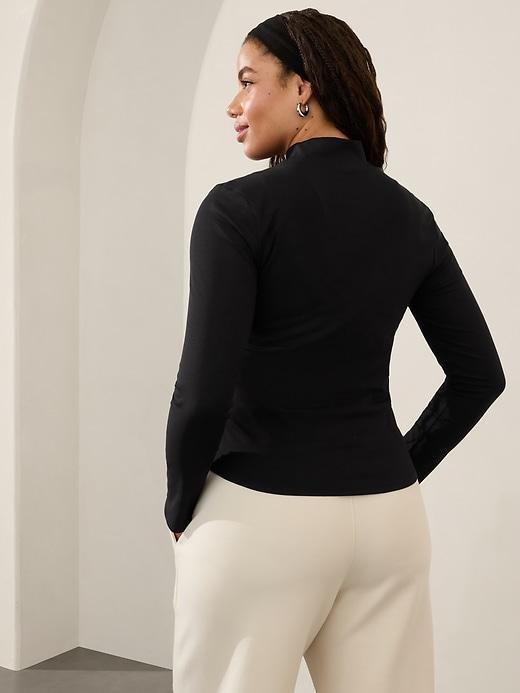 Signature Rib Turtleneck Product Image