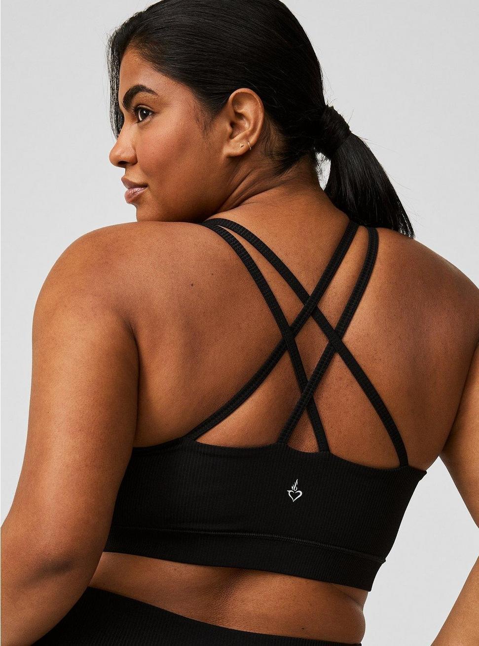 Low Impact Wireless Rib Active Bra Product Image