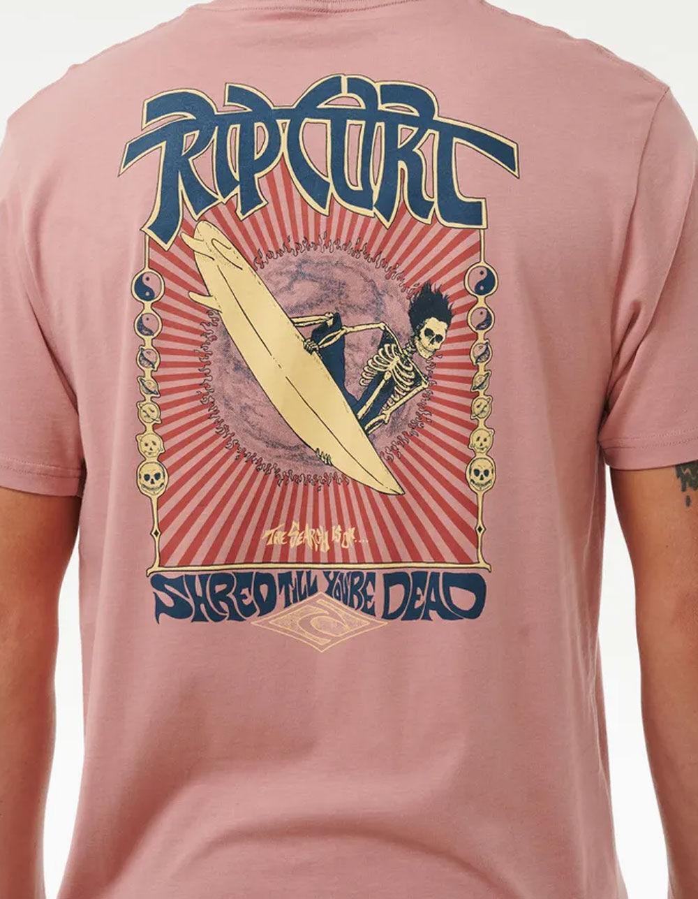 RIP CURL Shred Till Dead Mens Tee Product Image