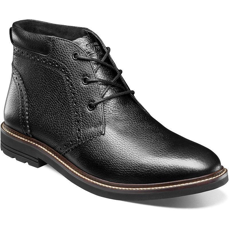 Nunn Bush® Ozark II Men's Plain Toe Chukka Boots, Size: 11.5, Black Tumbled Product Image