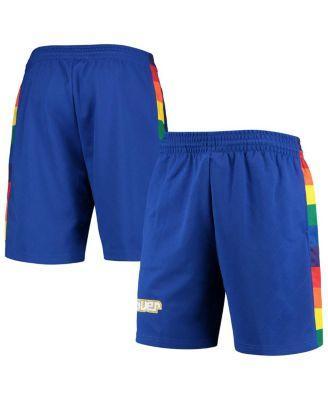 Men's Mitchell & Ness Blue Denver Nuggets 1991 Hardwood Classics 75th Anniversary Swingman Shorts, Size: 3XL, Nug Blue Product Image