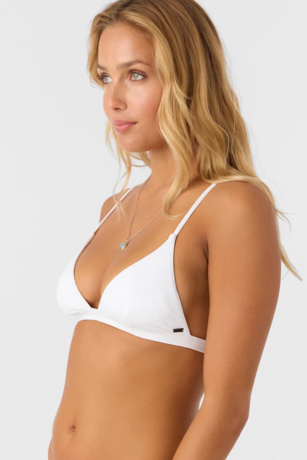Saltwater Solids Rib Seaside Triangle Top Product Image