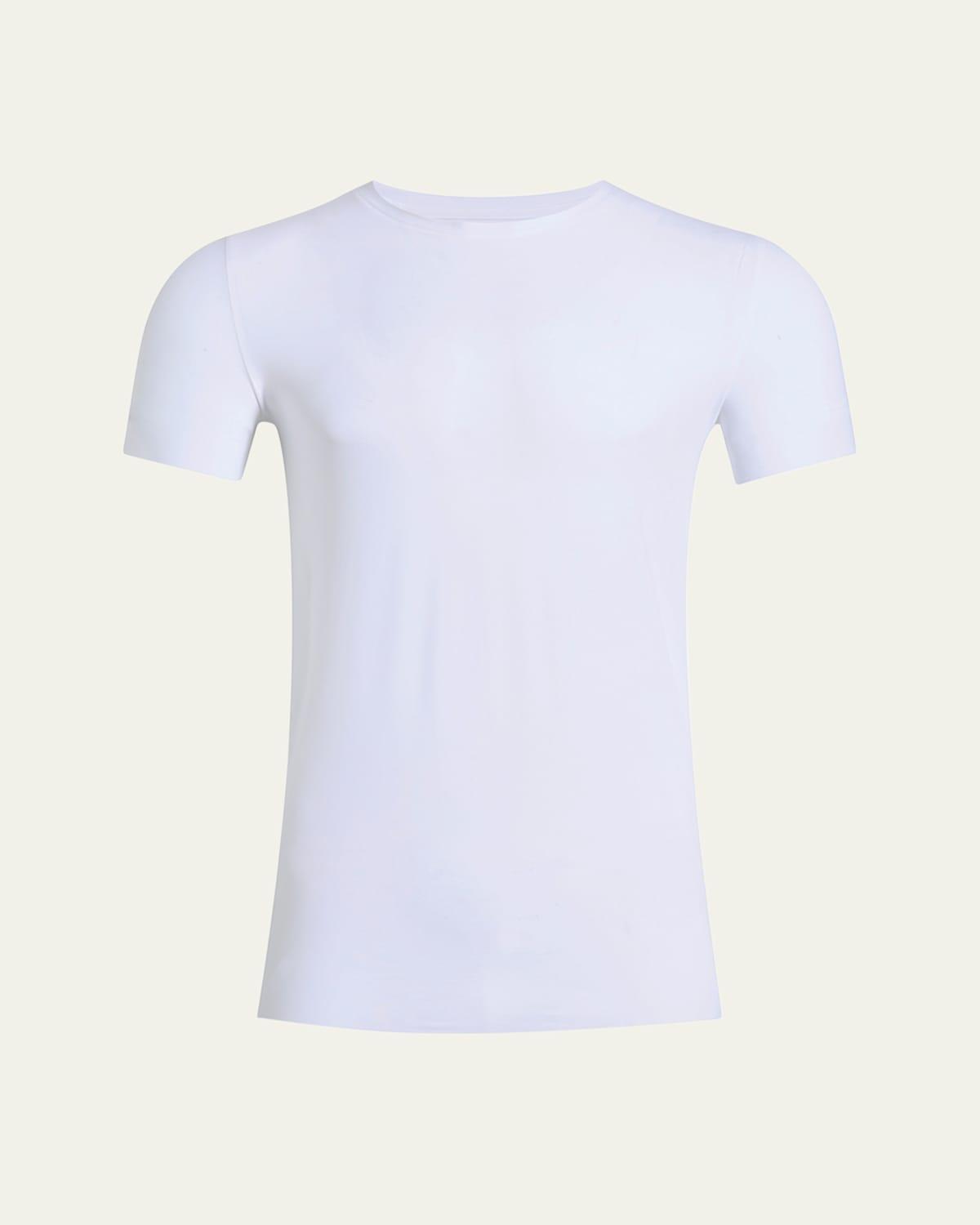 Mens Classic Microfiber Crewneck Undershirt Product Image