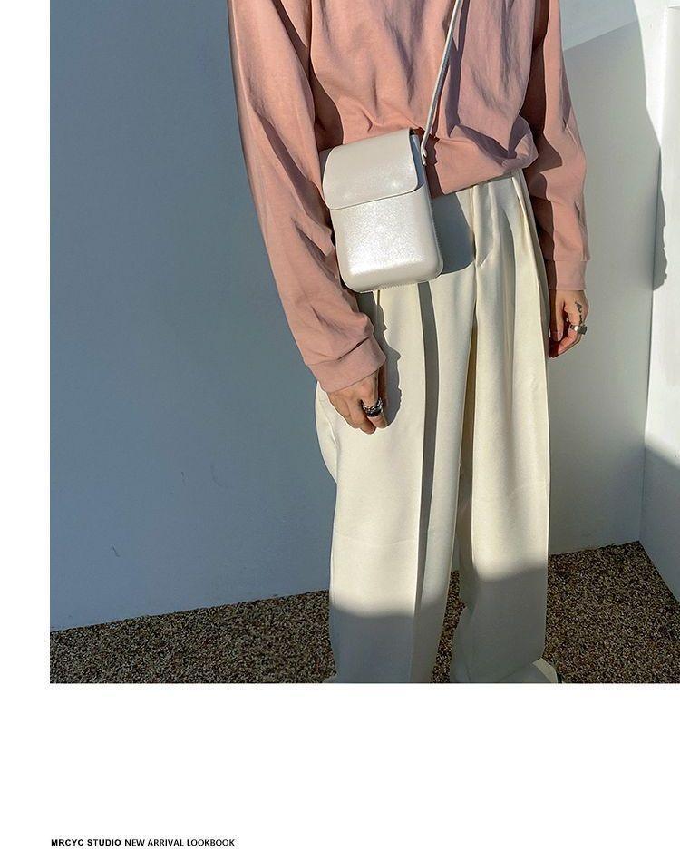 Plain Flap Crossbody Phone Pouch Product Image