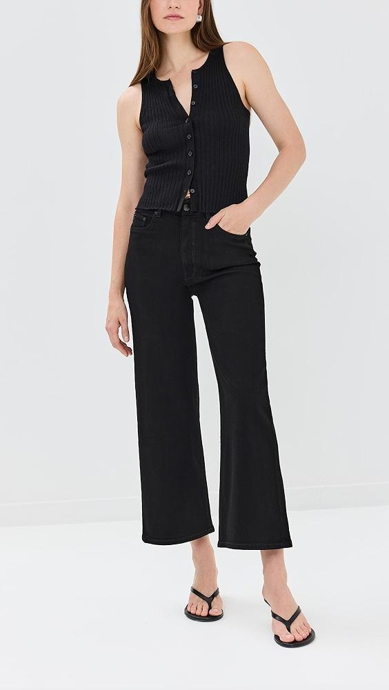 DL1961 Hepburn Wide Leg Jeans: High Rise Vintage | Shopbop Product Image