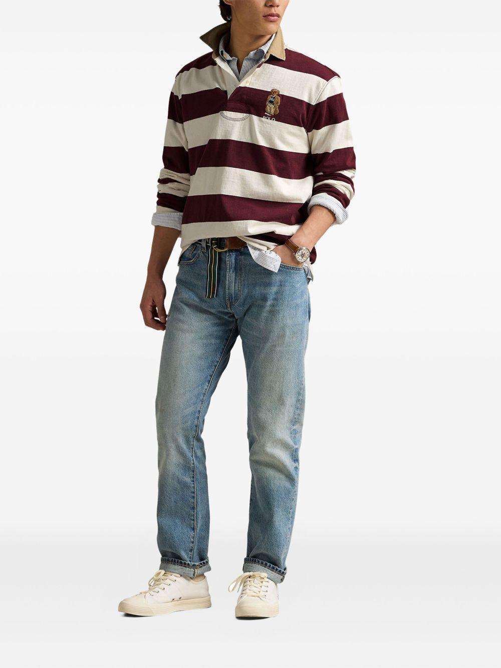 striped rugby polo Product Image
