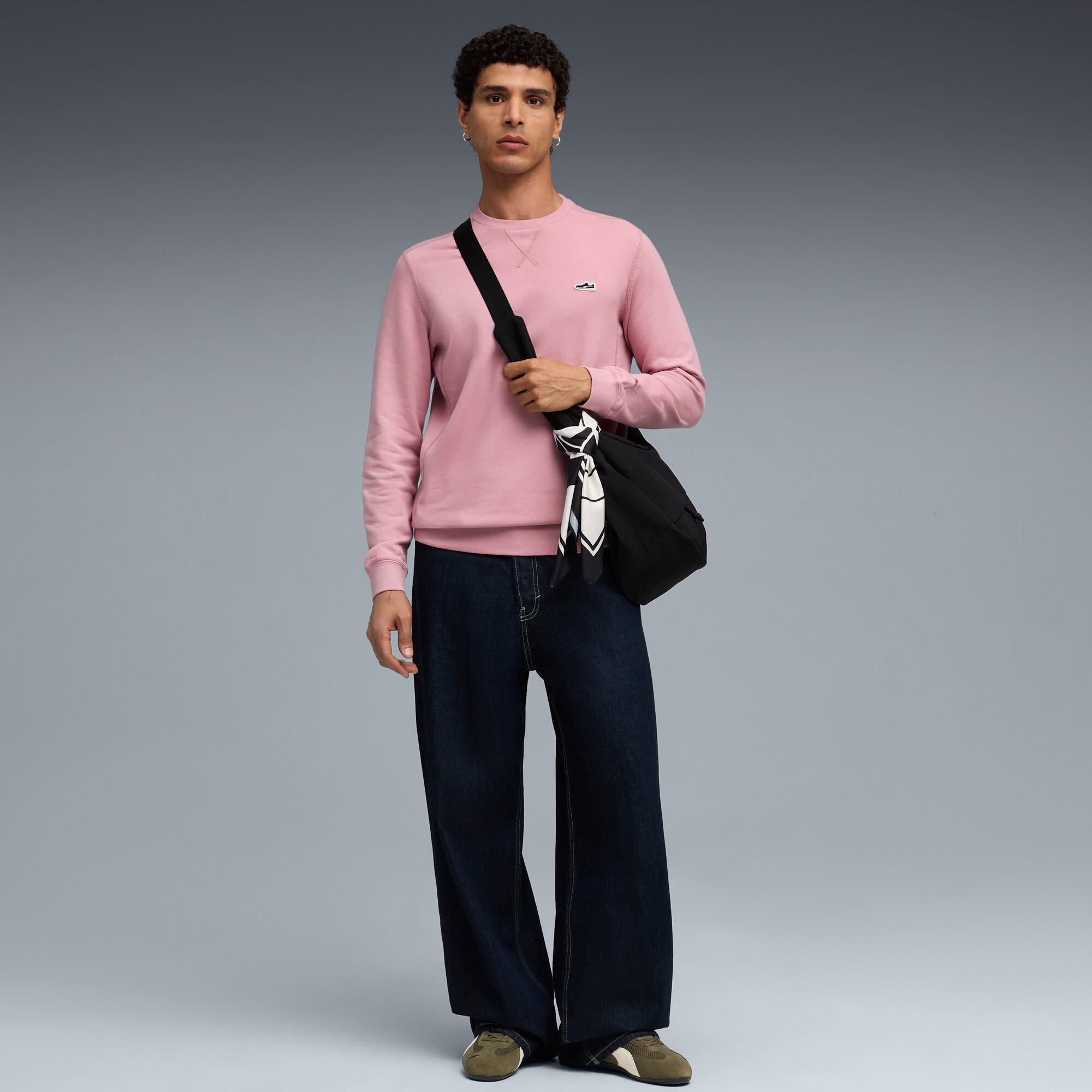 Wardrobe Essentials Suede Crew Men Product Image
