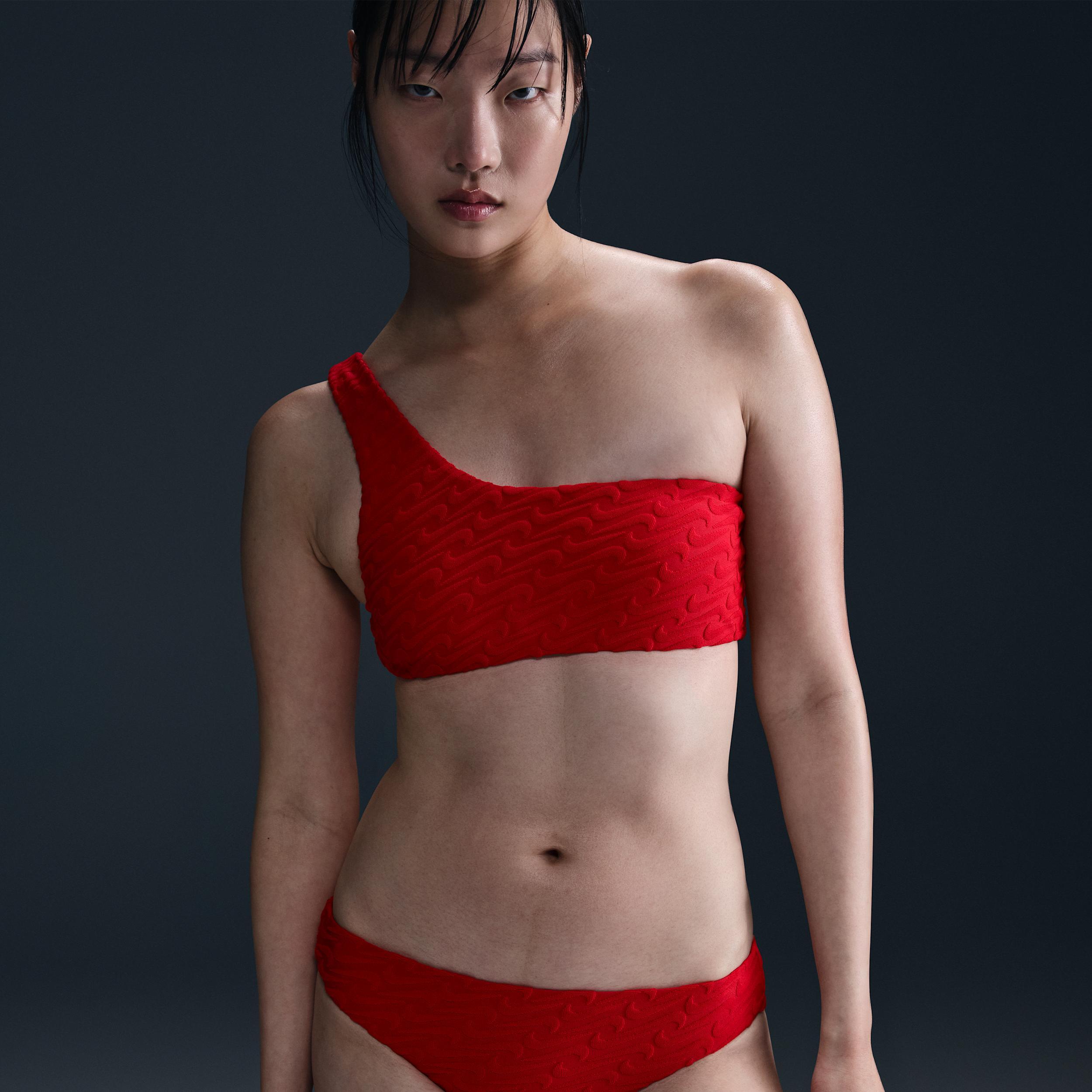 Nike Women's Swim Swoosh Link Terry Hipster Bikini Bottom Product Image