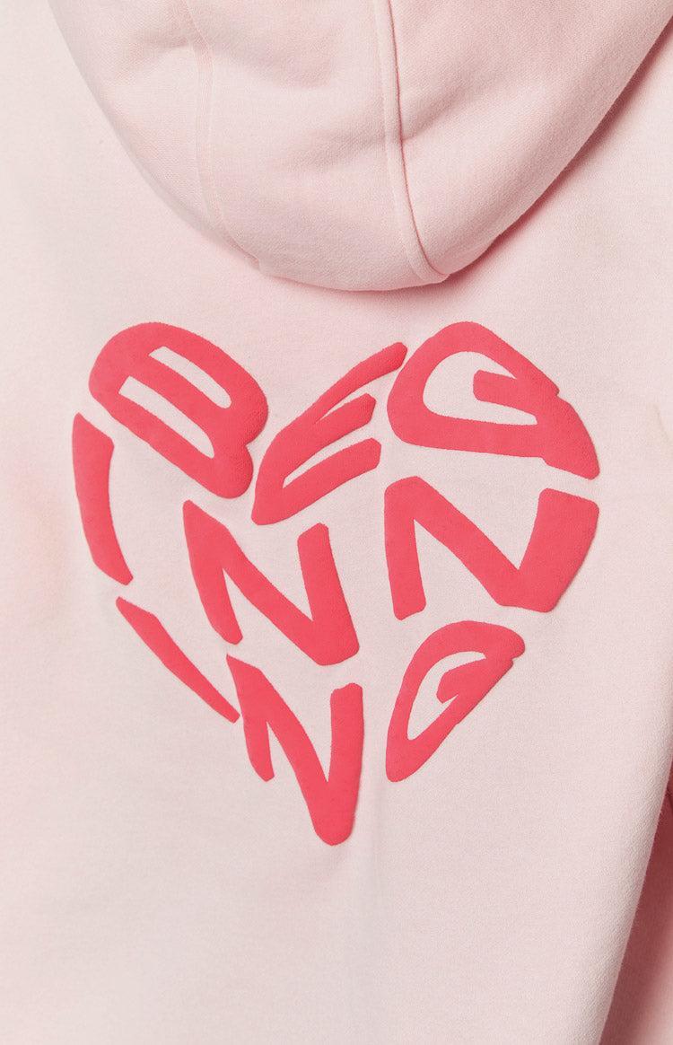 Beginning Pink Lovey Bubble Hoodie Product Image