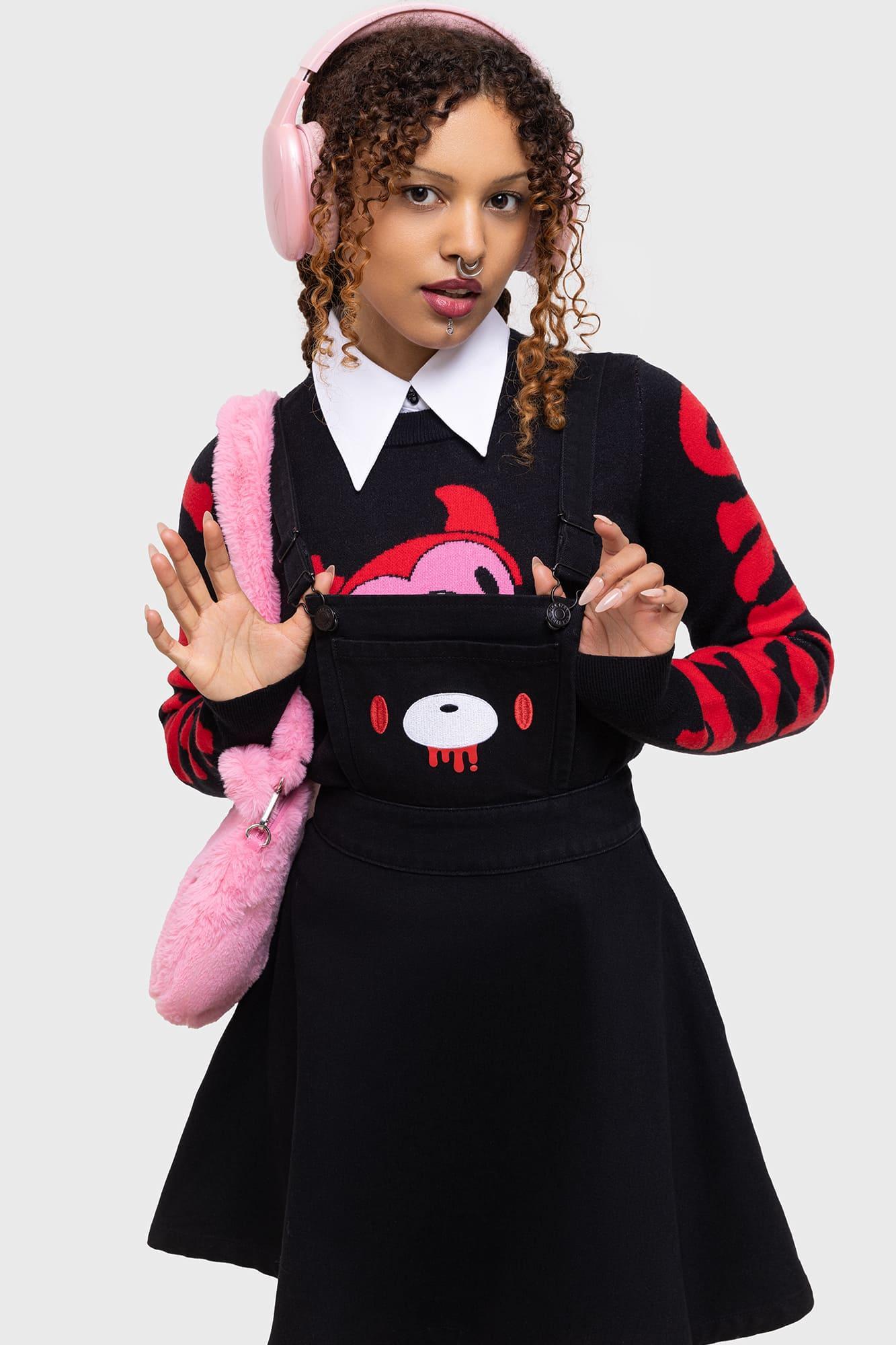 Naughty Grizzly Pinafore Dress Female Product Image