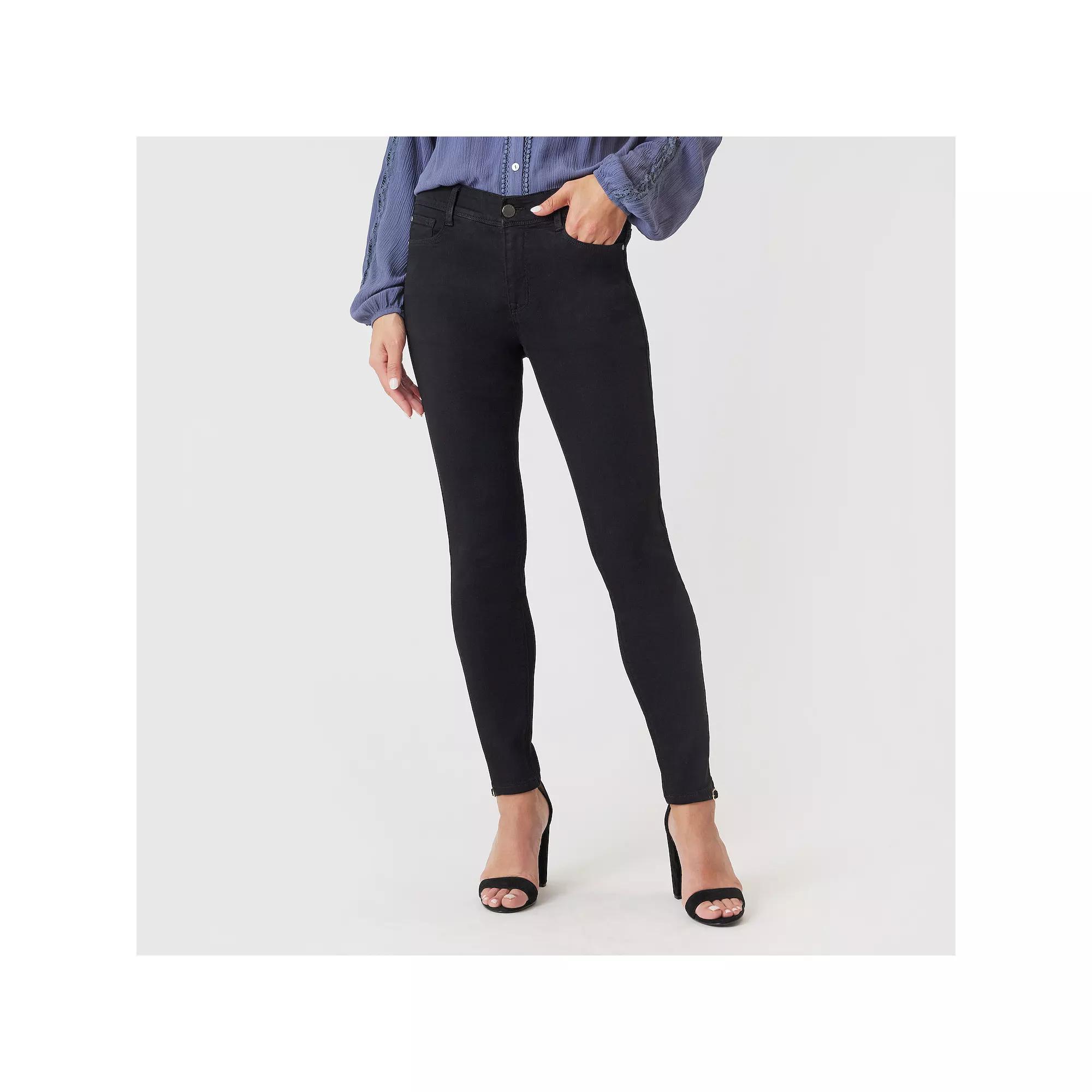 Women's Angels Forever Young 360 Sculpt Skinny Jeans, Size: 8, Black Product Image