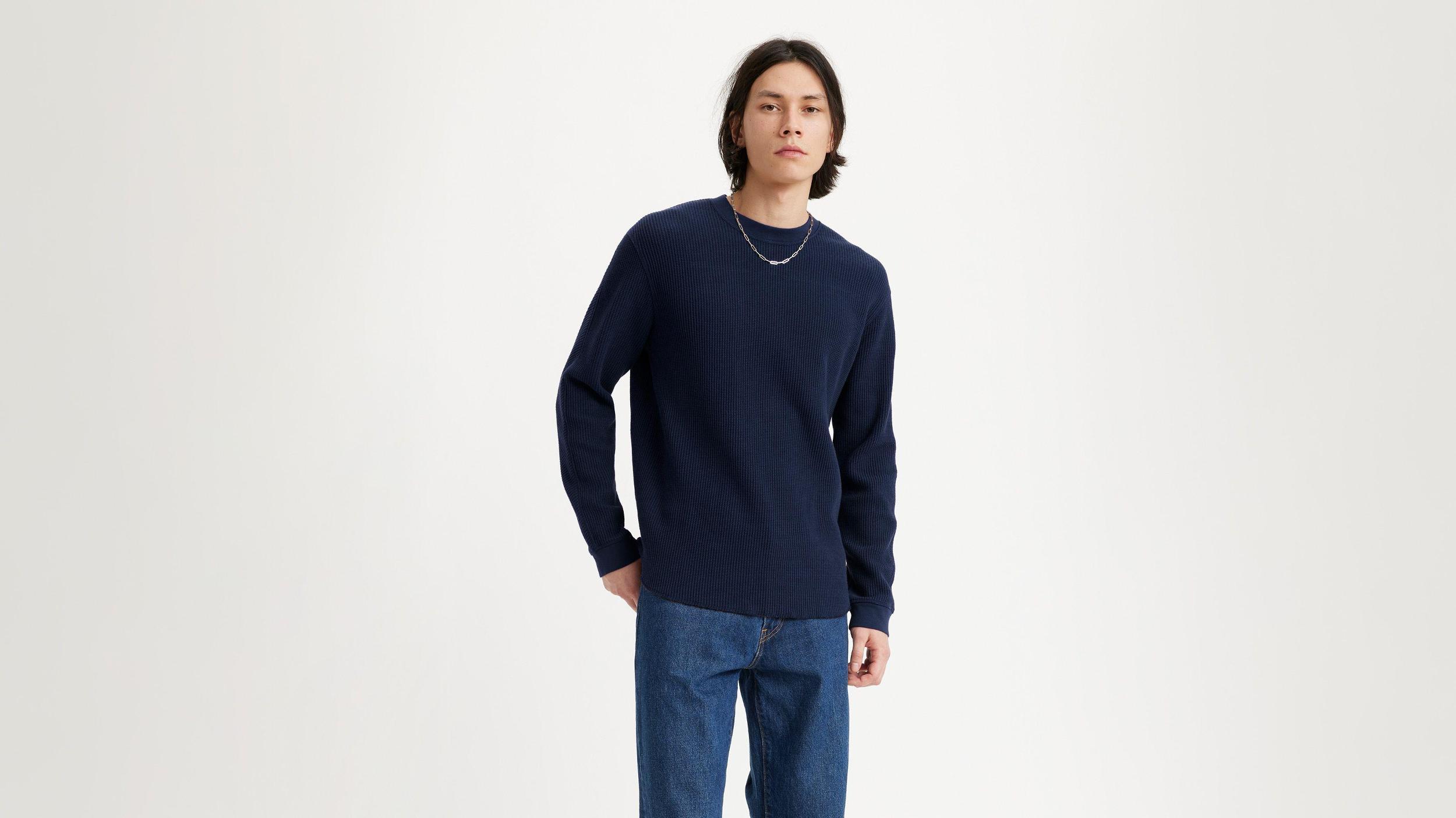 Long Sleeve Relaxed Fit Thermal Shirt Product Image