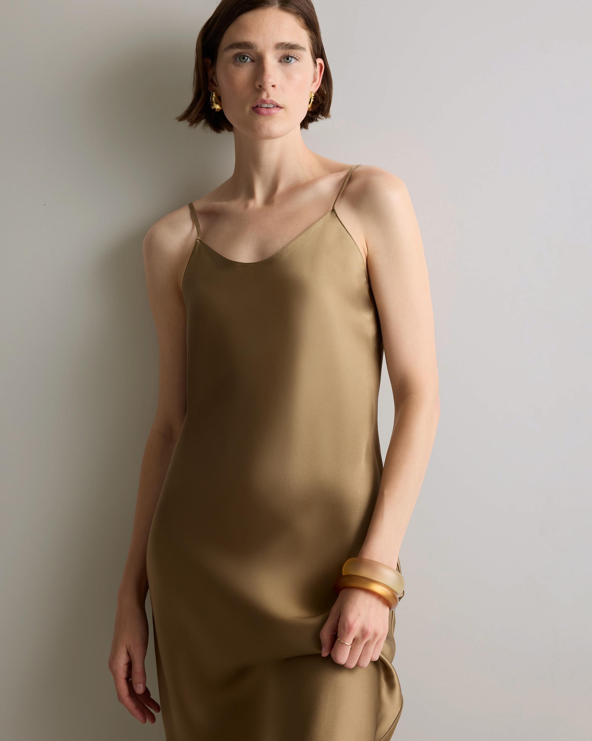 Quince | Women's Maxi Slip Dress Mulberry Silk Product Image
