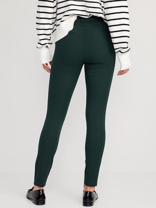 High-Waisted Pixie Skinny Ankle Pants Product Image