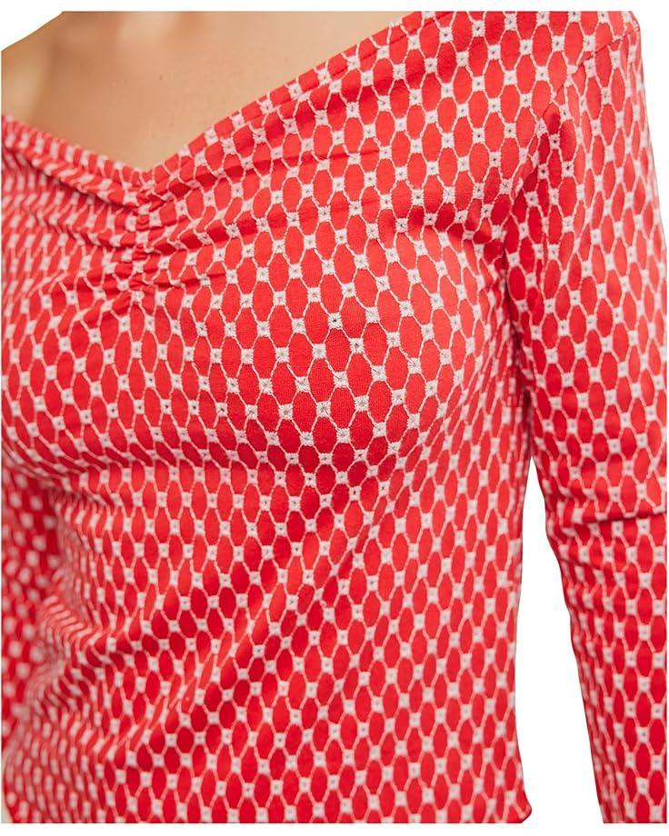Katie Knit Tee Product Image