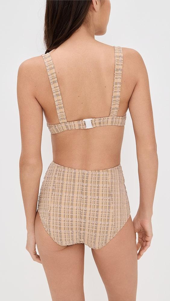 Lisa Marie Fernandez Magdalena High Waist Bikini Set | Shopbop Product Image