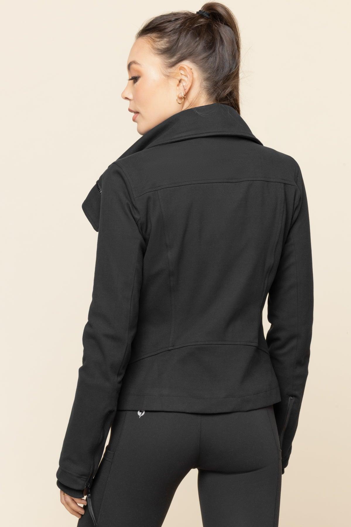 Heart Racer Moto Jacket - Black Product Image