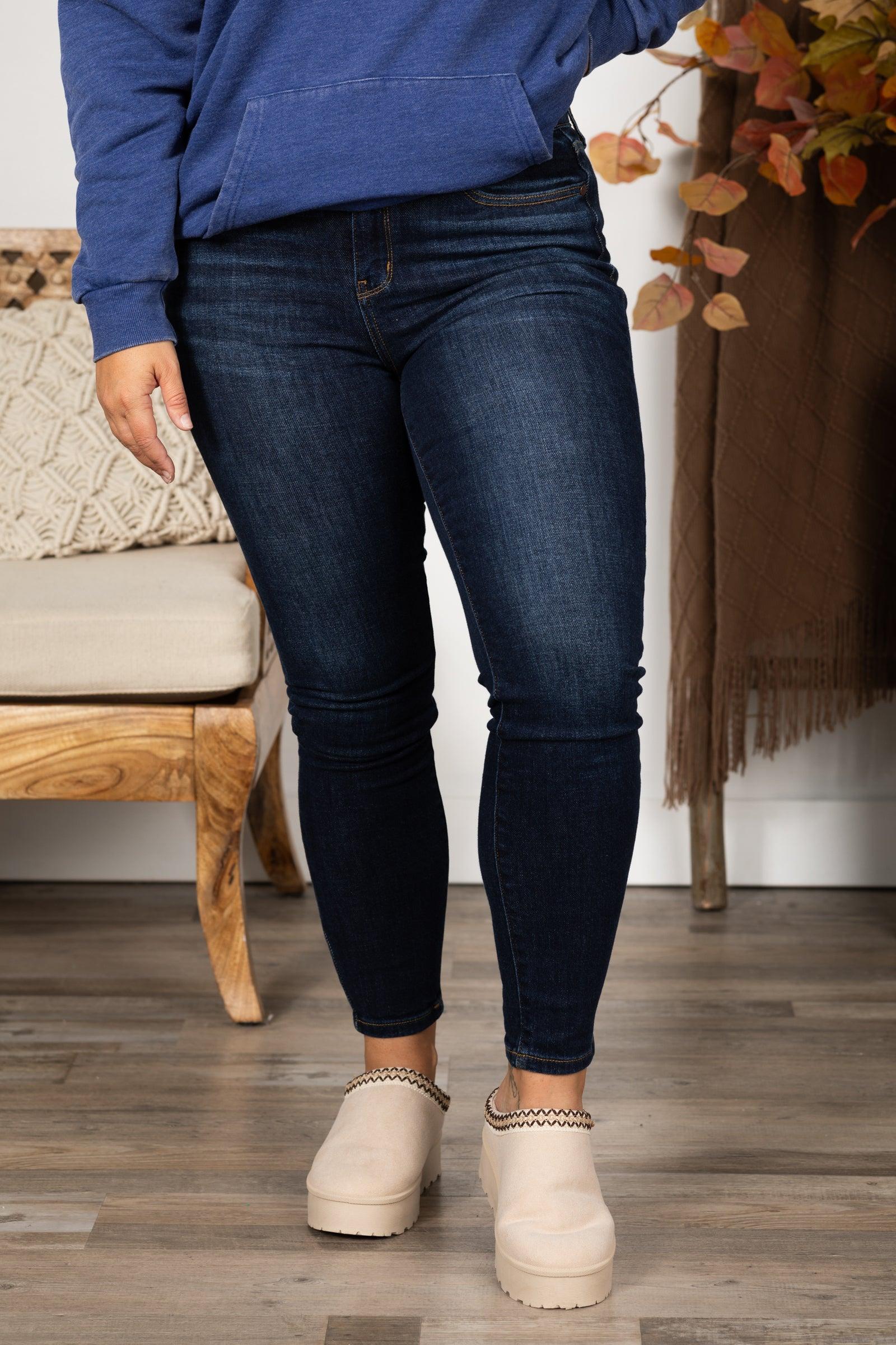 Judy Blue Classic Dark Skinny Jeans Product Image