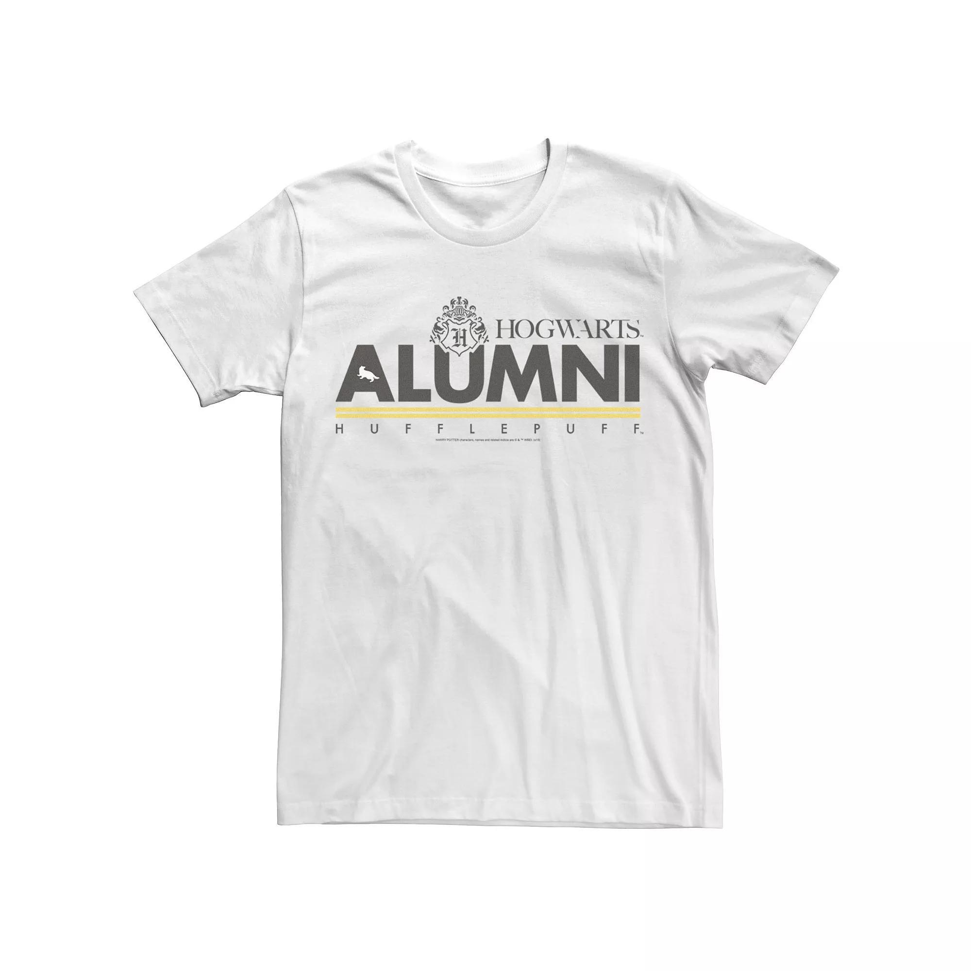 Big & Tall Harry Potter Hogwarts Alumni Hufflepuff Tee, Men's, Size: 4XLT, White Product Image