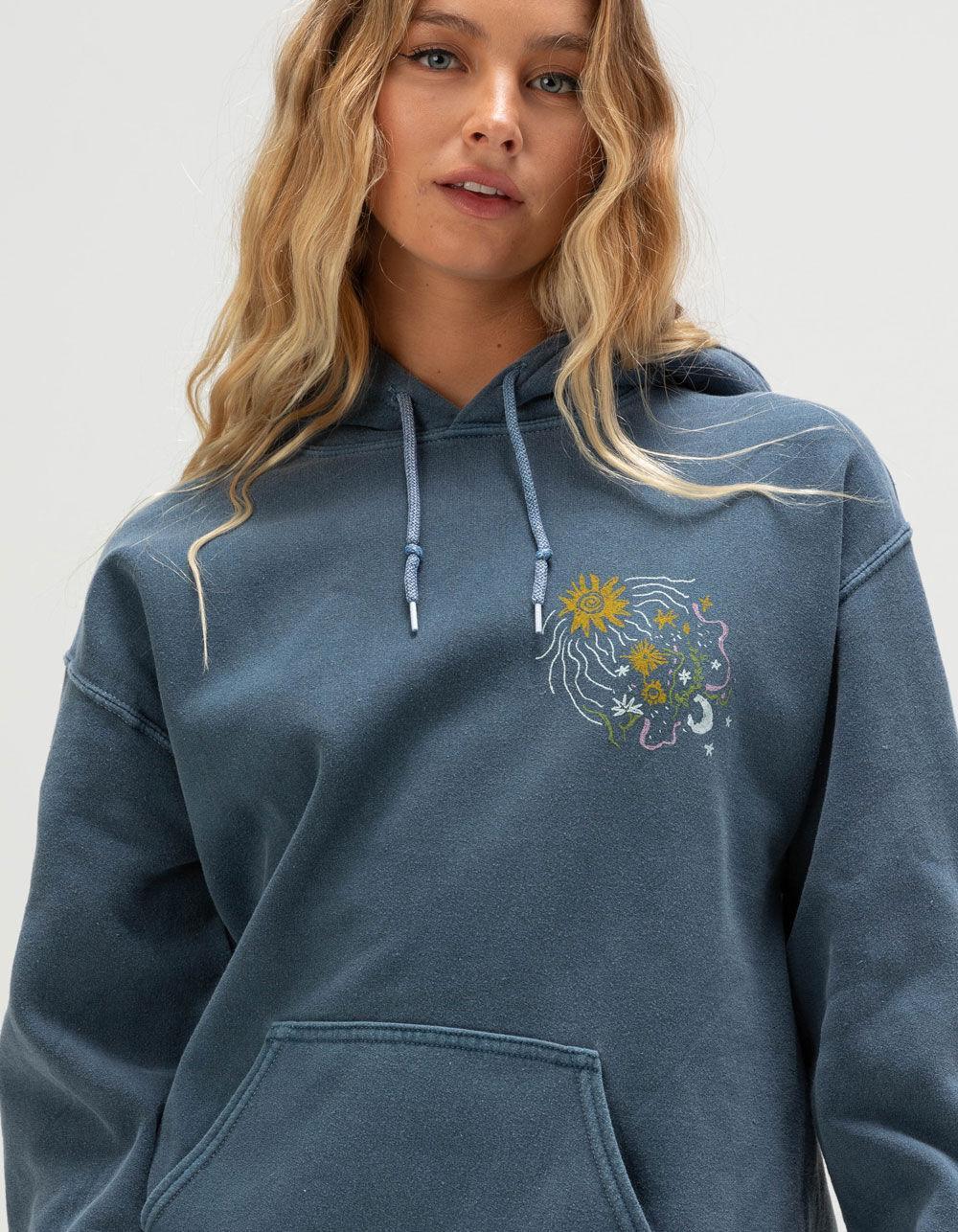 BDG Urban Outfitters Celestial Womens Hoodie - BLUE Product Image