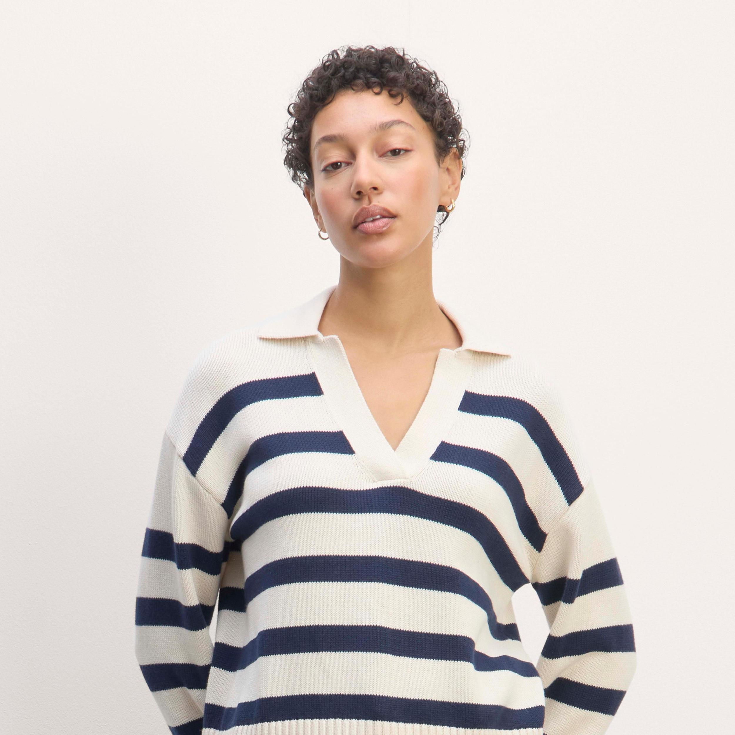 The Boxy Polo in Everyday Cotton Product Image