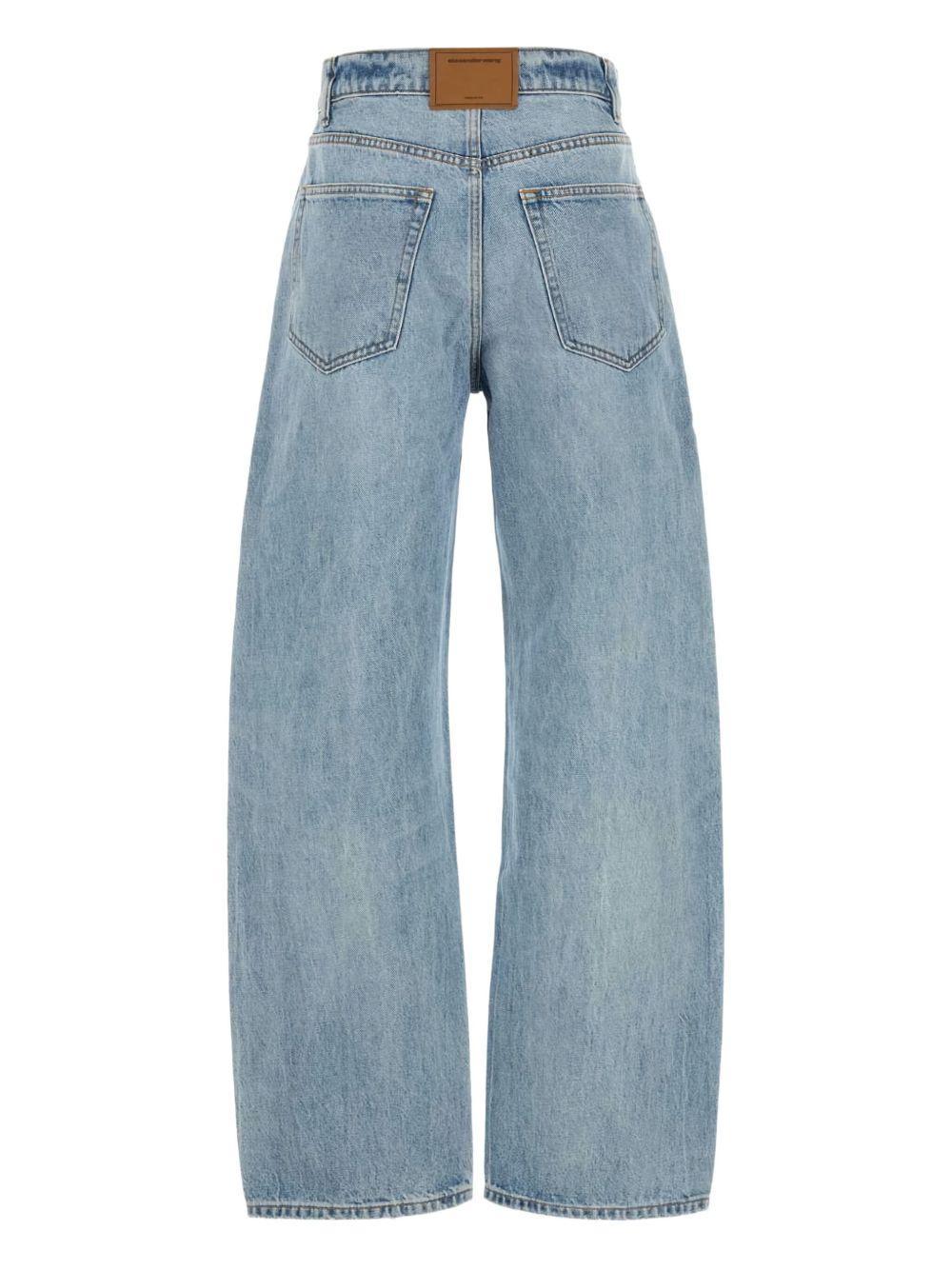 logo-patch jeans Product Image
