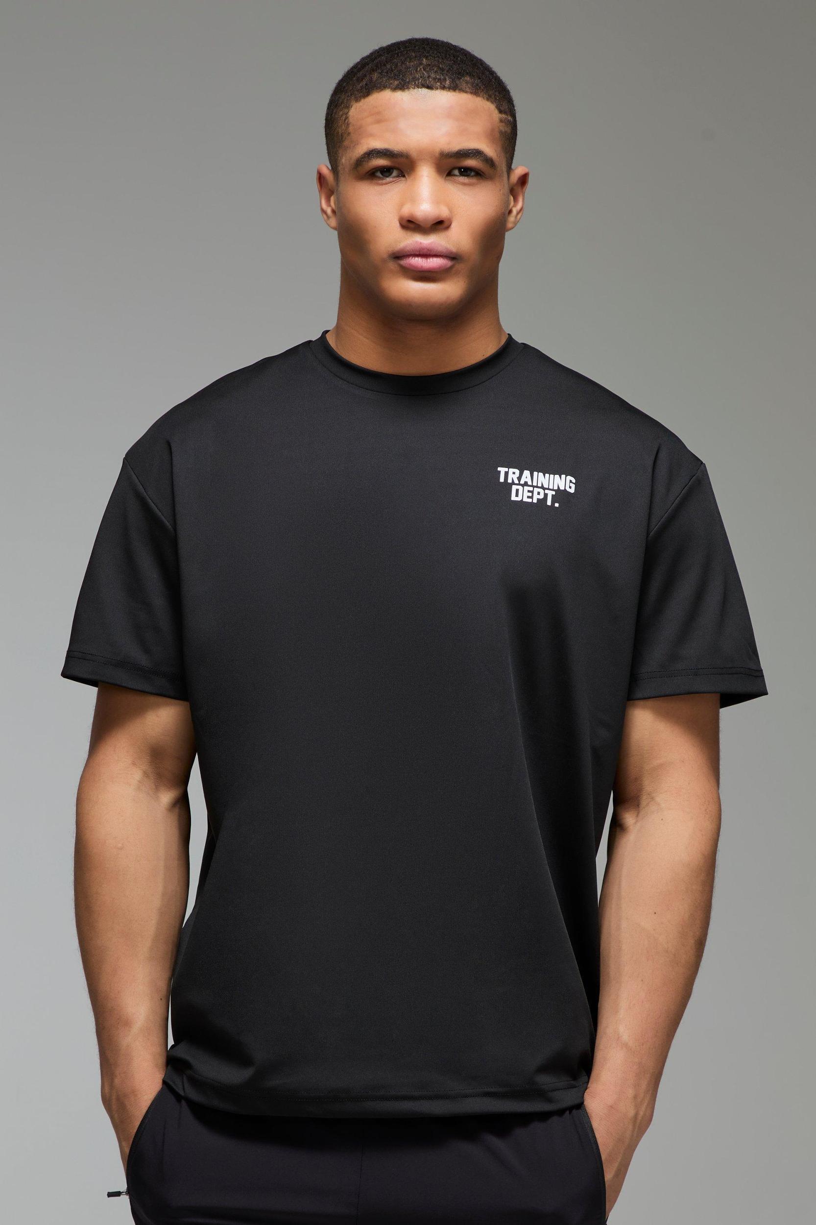 Training Dept Performance Oversized T-shirt | boohooMAN USA Product Image
